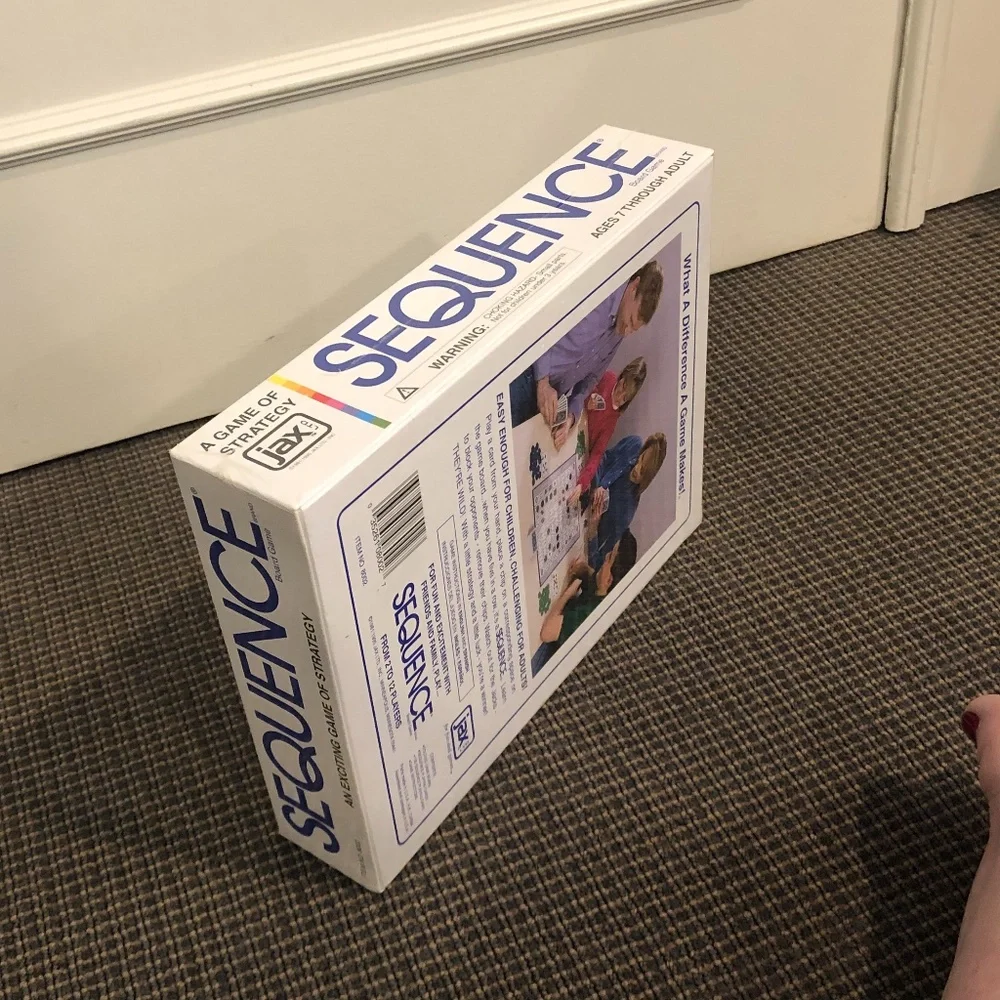 SEQUENCE STRATEGY BOARD GAME - NEVER OPENED